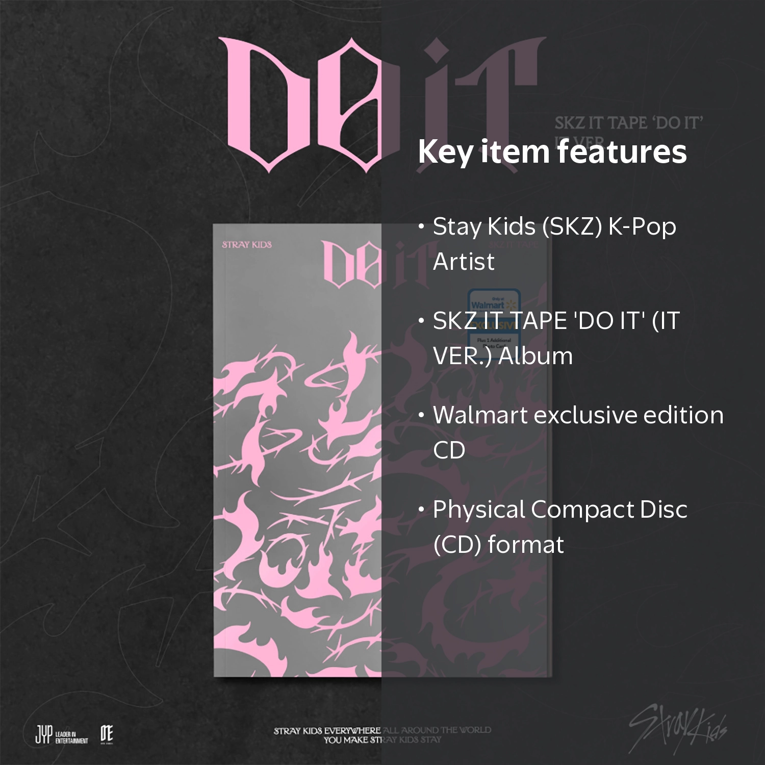 【新品未開封】 StrayKids doit IT 通常盤 24枚 セット k2-_30301c88-57d5-44f9-bbb5-
