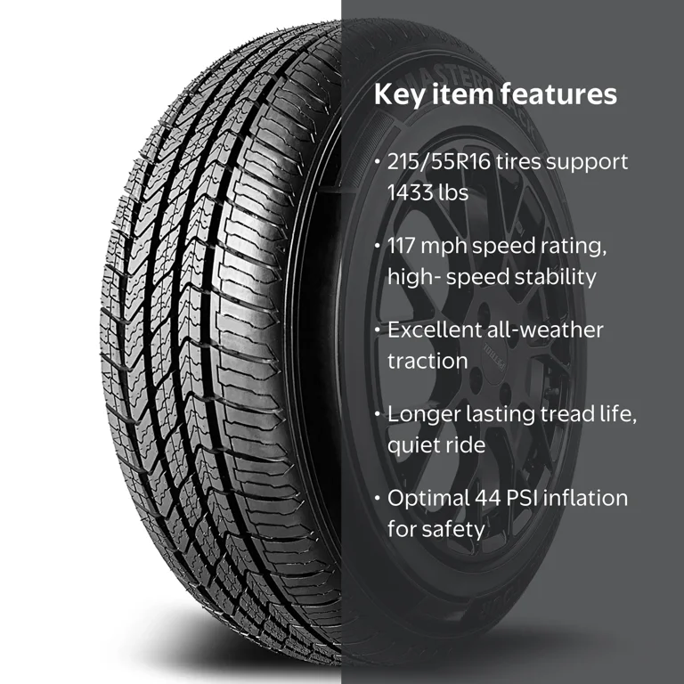 Mastertrack, Passenger Tire, 215/55R16 93H All Season High