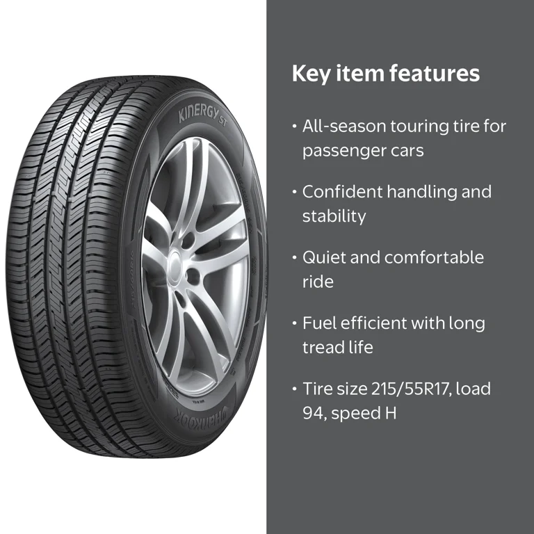 Hankook Kinergy ST All Season 215/55R17 94H Tire for Passenger