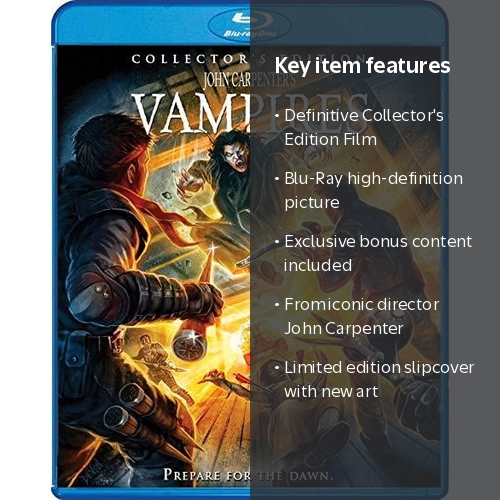 John Carpenter's Vampires Collector's Edition (Blu-Ray) - Walmart.com
