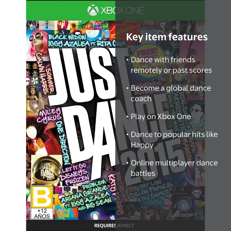 【中古】Just Dance 2015 (輸入版:北米) - XboxOne Just Dance 2015, Ubisoft, Xbox One, 887256301064 - Walmart.com