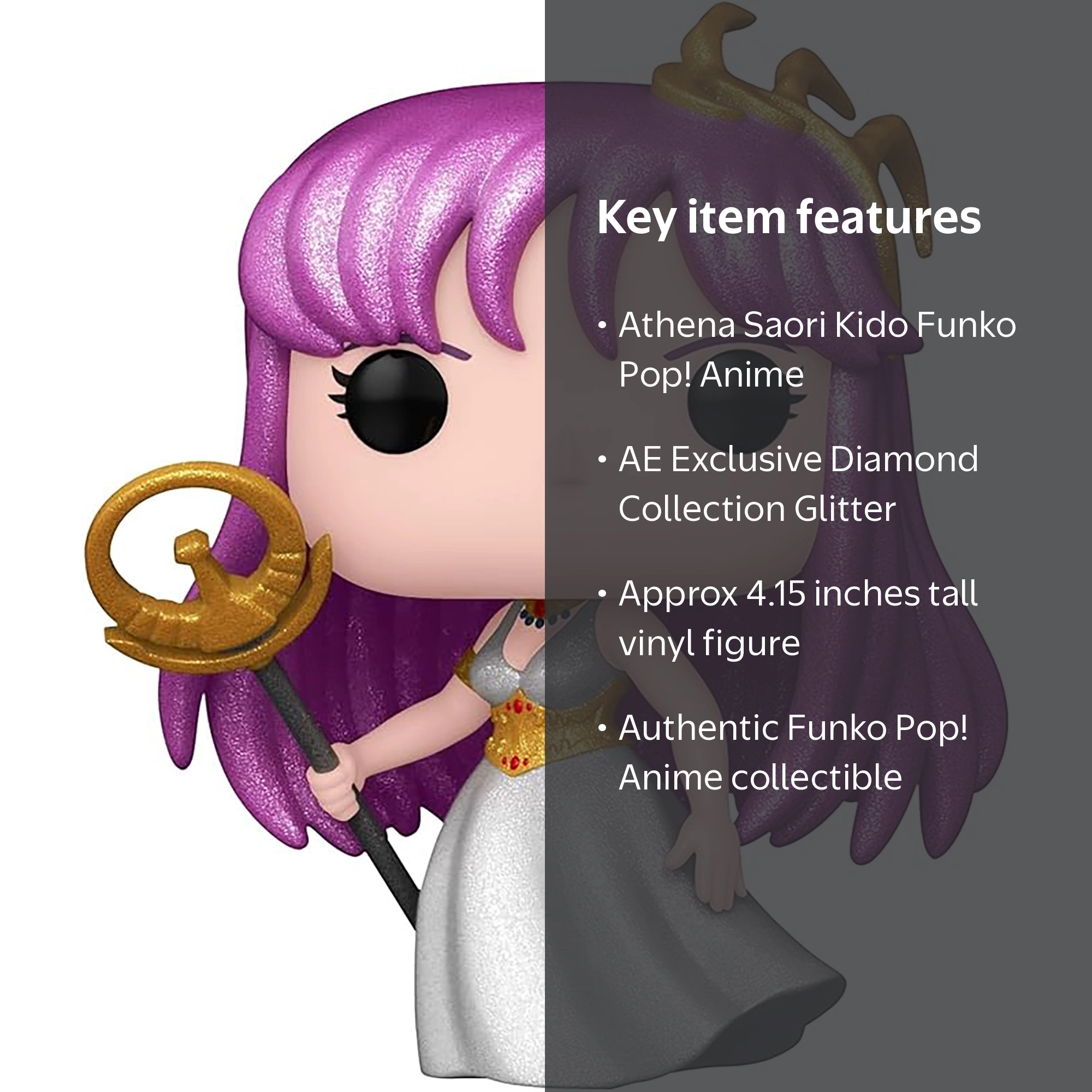 Funko POP! ANIME: Saint Seiya Athena (Saori Kido) in Diamond
