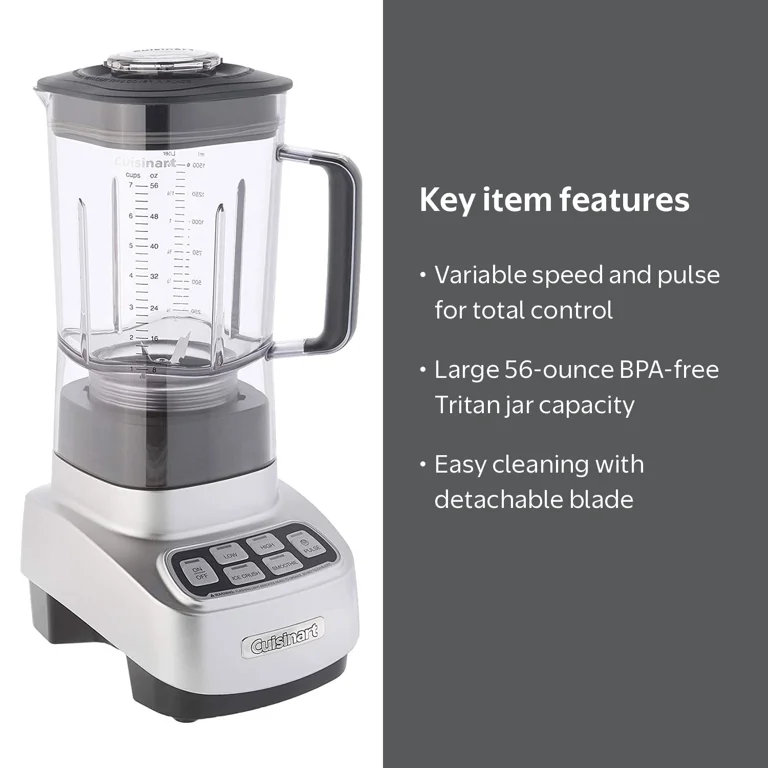 Cuisinart Velocity Ultra 1-HP Kitchen Blender with Variable Speed