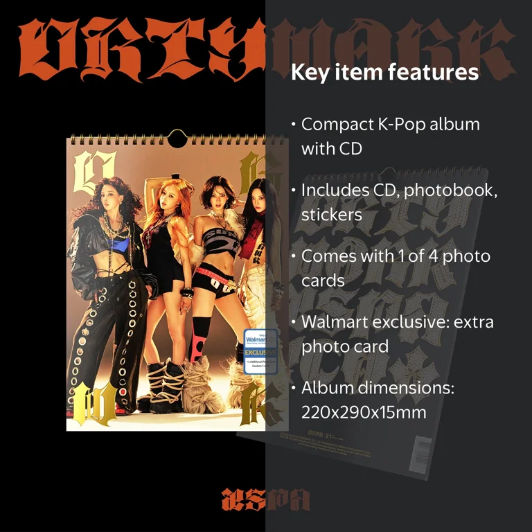 aespa - Dirty Work (Dirty Worker ver.) (Walmart Exclusive) - CD