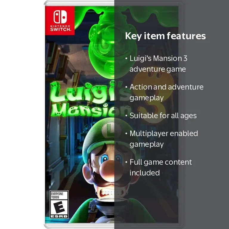 Luigi's Mansion 3 - Nintendo Switch - Walmart.com