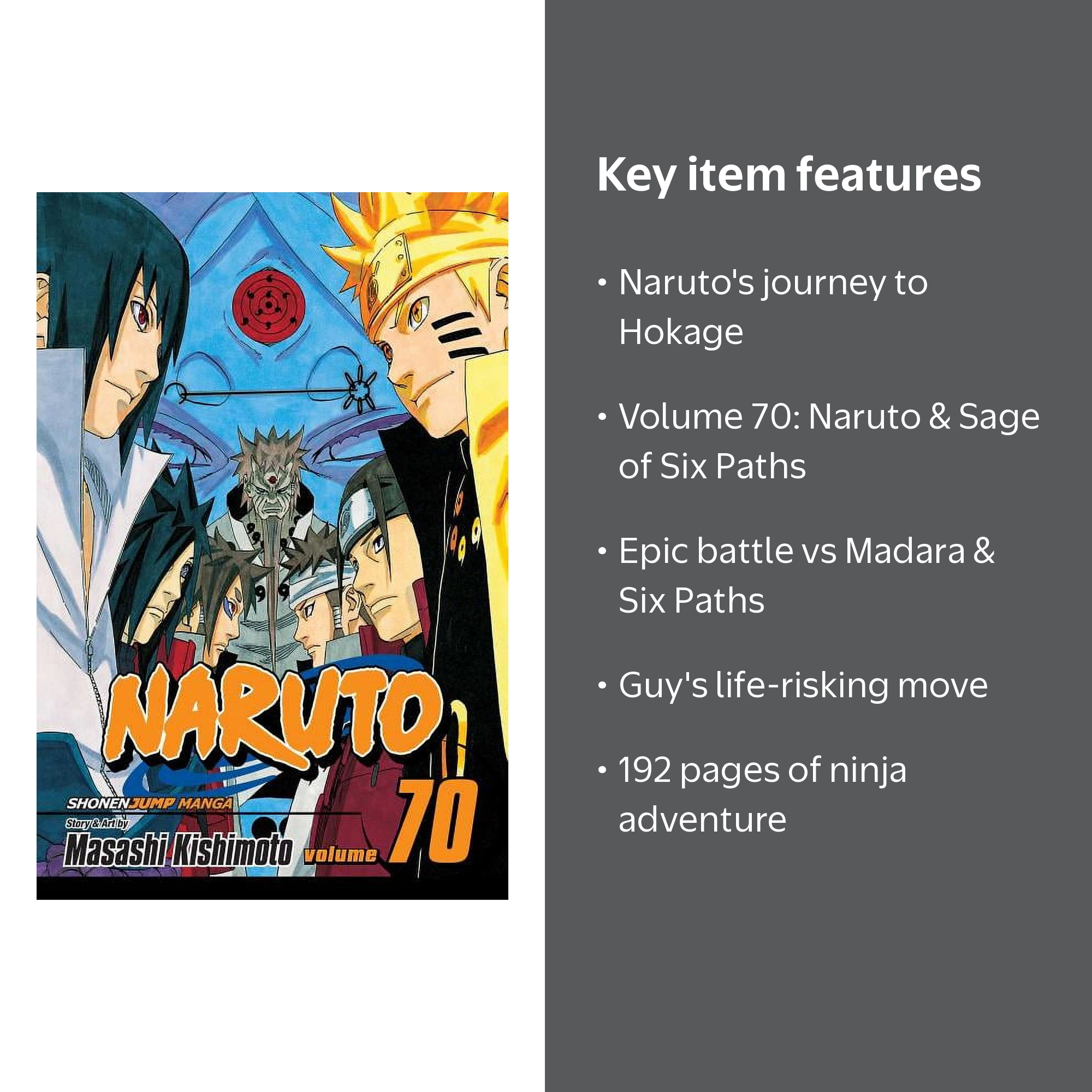Naruto Naruto, Vol. 70, Book 70, (Paperback) - Walmart.com