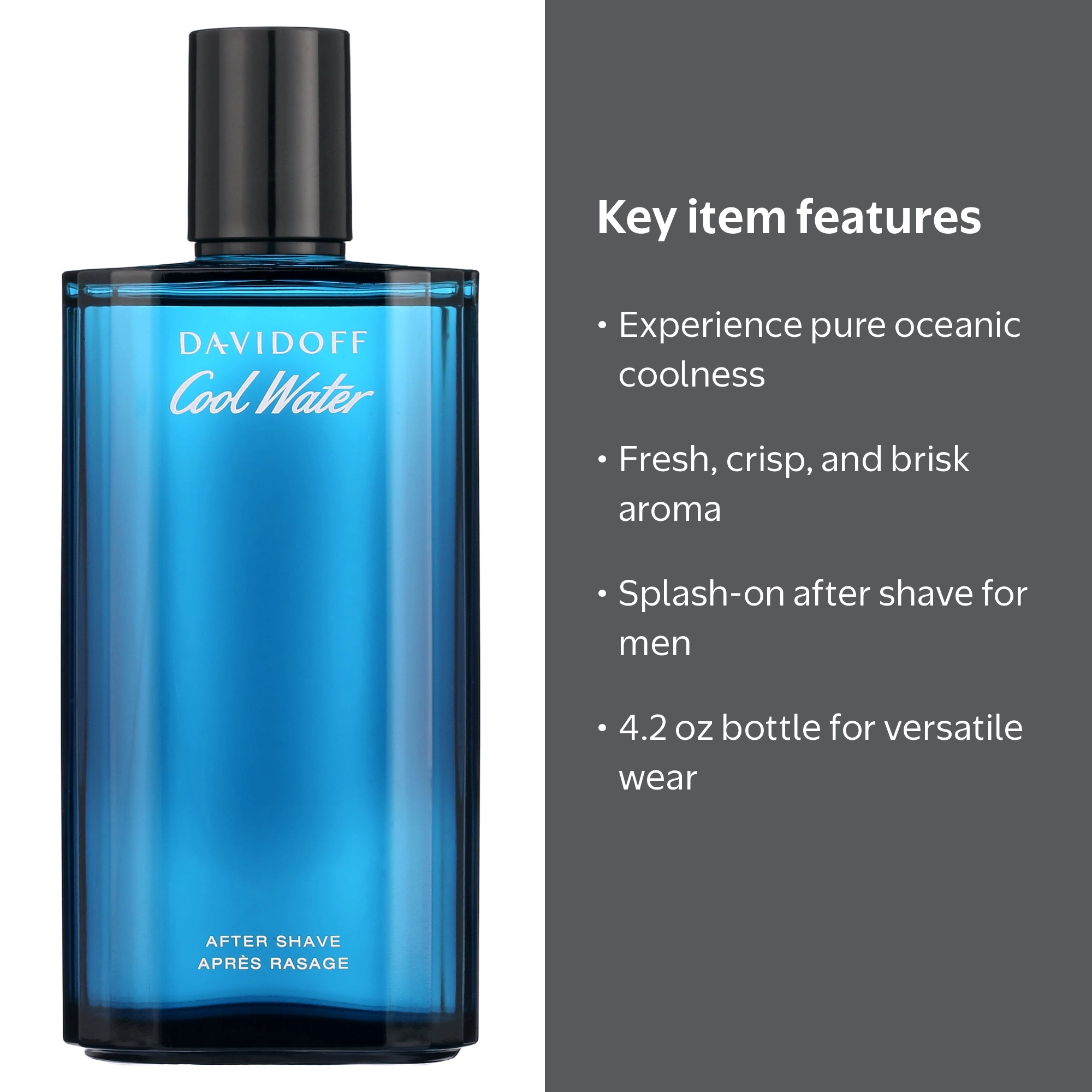 Davidoff Cool Water After Shave Lotion Splash 125ml/4.2oz