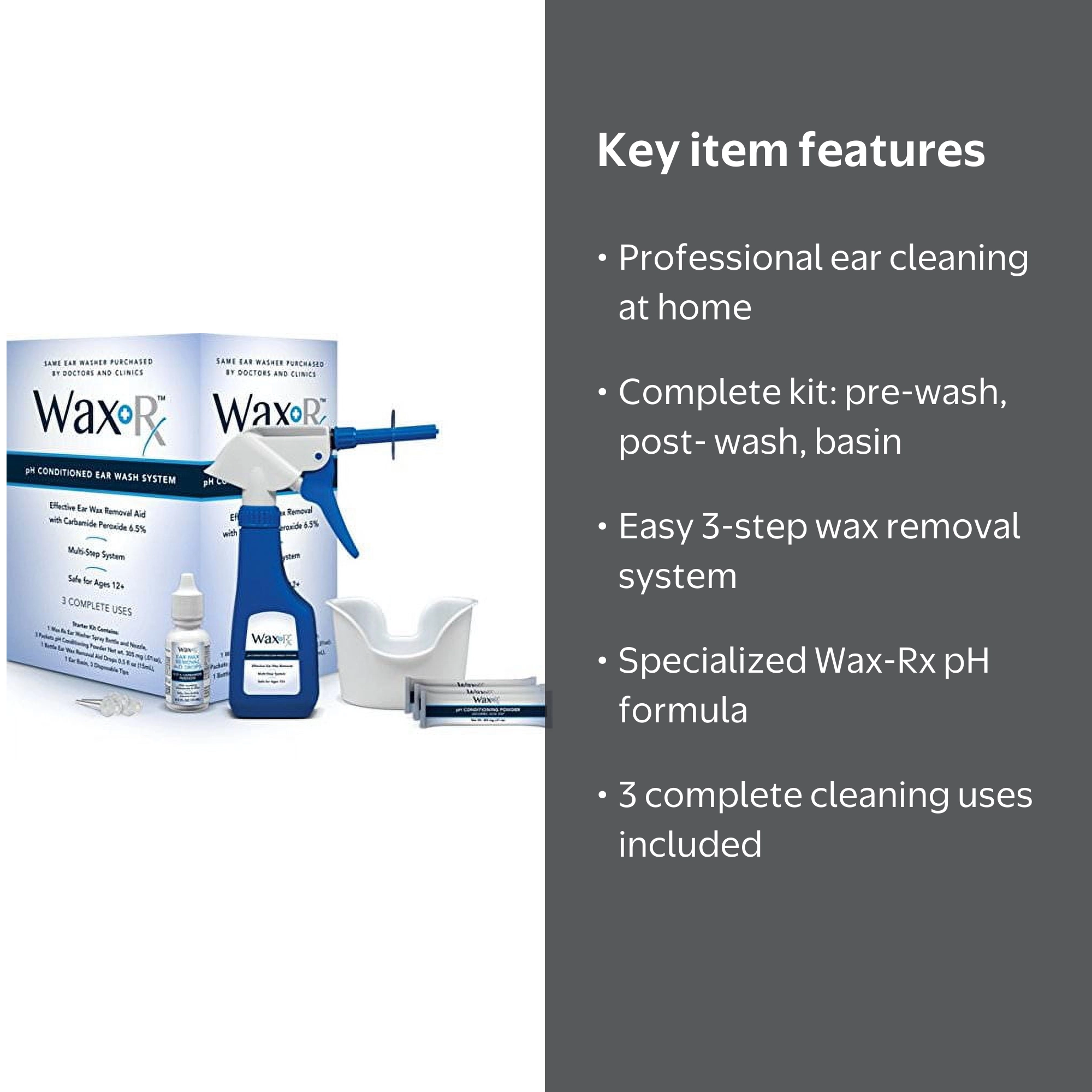 Doctor Easy, Ear Wash System, 15.2 oz, Wax-pH Conditioned