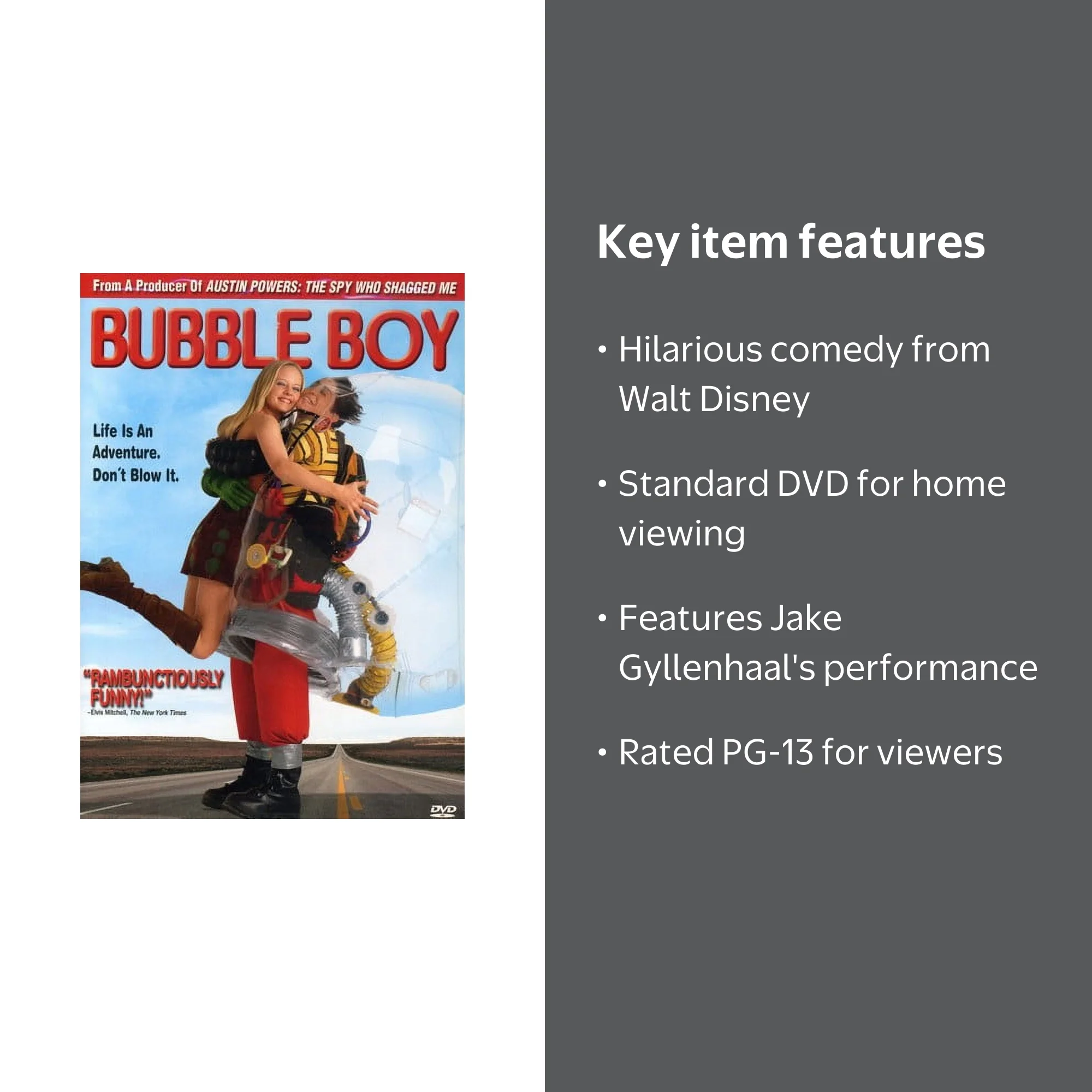 Bubble Boy (DVD), Disney, Comedy - Walmart.com