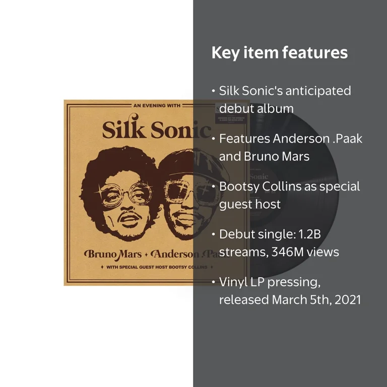 Bruno Mars, Anderson .Paak, Silk Sonic - An Evening With Silk