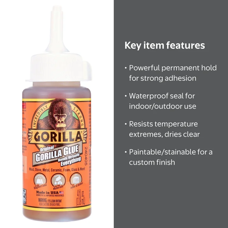Gorilla Glue, 4 oz. - Walmart.com