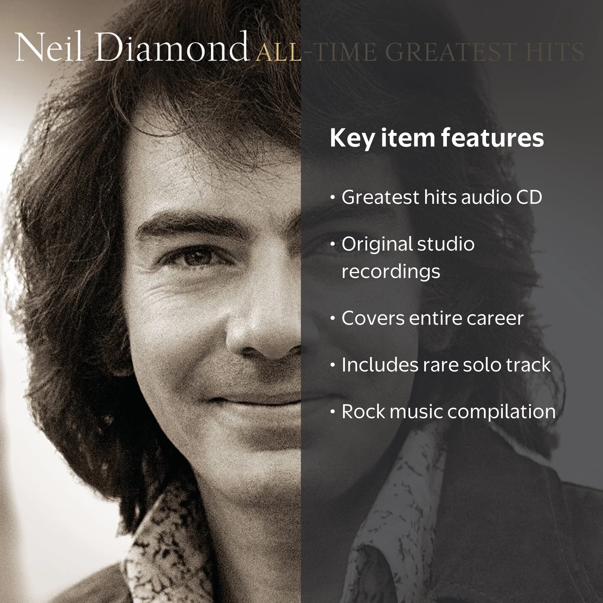 Neil Diamond - All-Time Greatest Hits - Vintage Tracks - Music