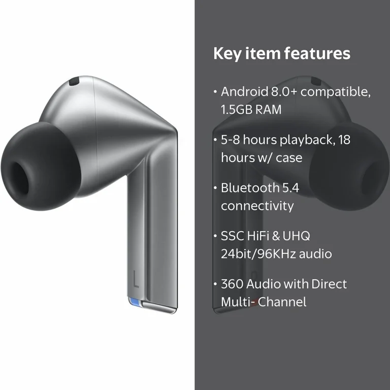 Samsung, Galaxy Buds 3 Pro Wireless Earbuds, Noise Cancelling