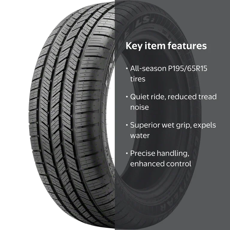 Goodyear Eagle Ls2 P195/65R15 89S All- Season Tire - Walmart.com