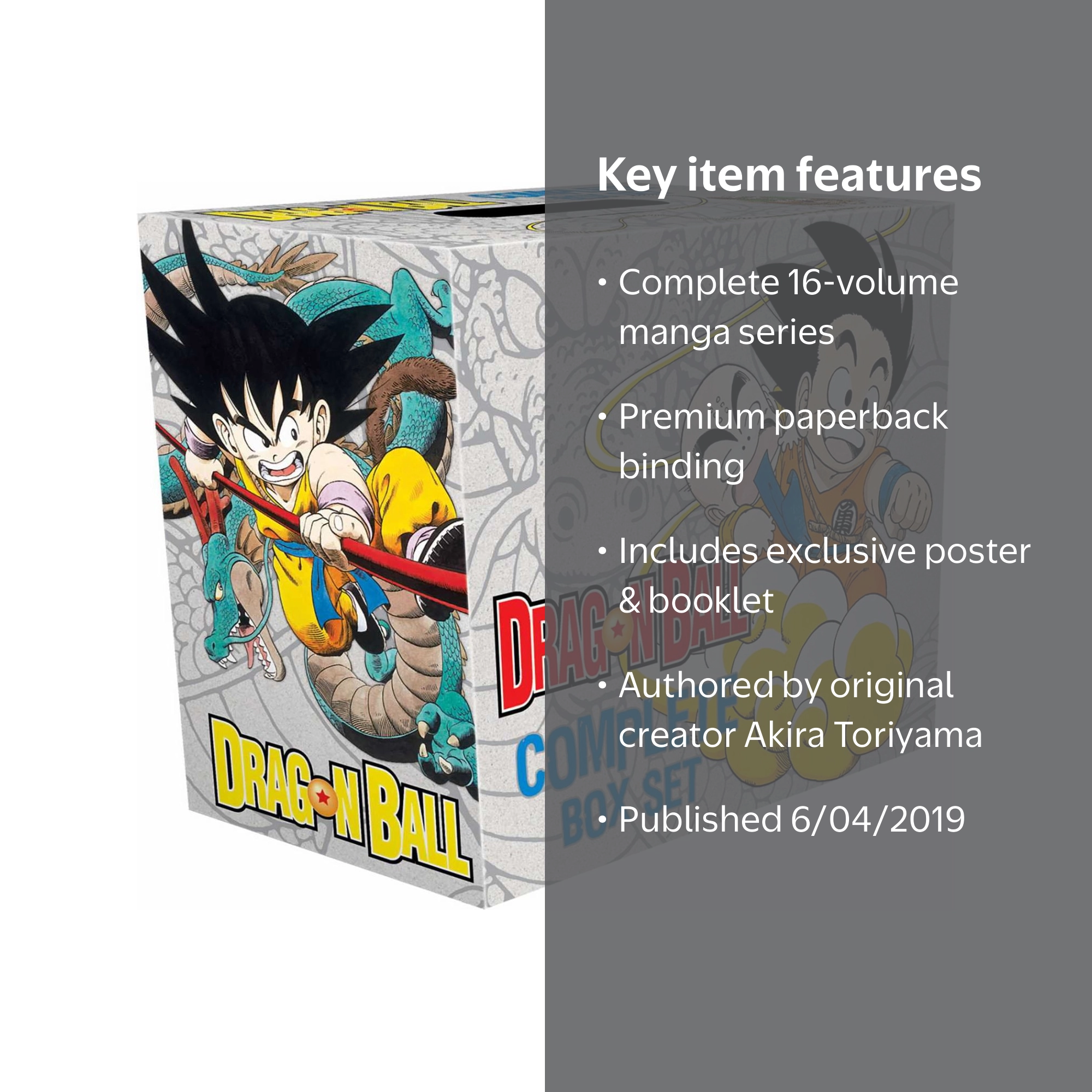 Dragon Ball Manga Collection Books: Goku's Adventure, Vols. 1-16