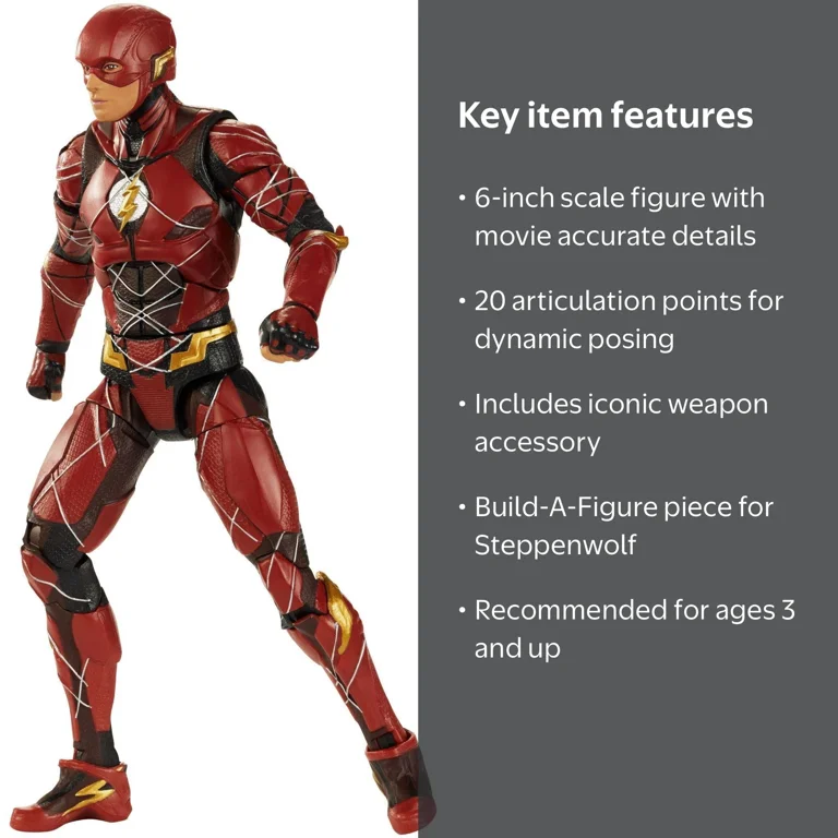 DC Comics Multiverse Justice League The Flash Action Figure