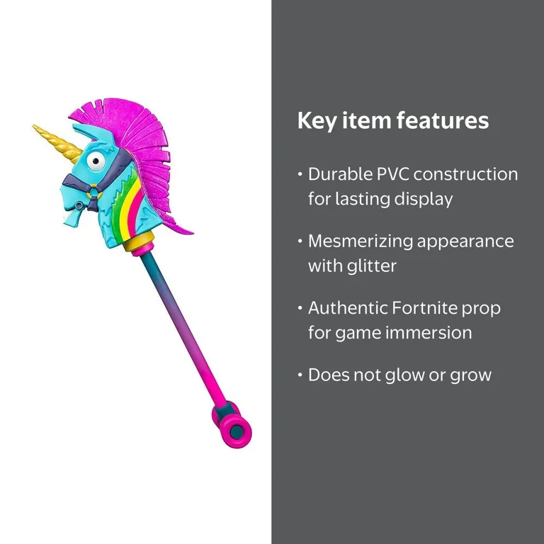 FORTNITE RAINBOW SMASH フィギュア McFarlane Fortnite Rainbow Smash Pickaxe Prop Replica - Walmart.com
