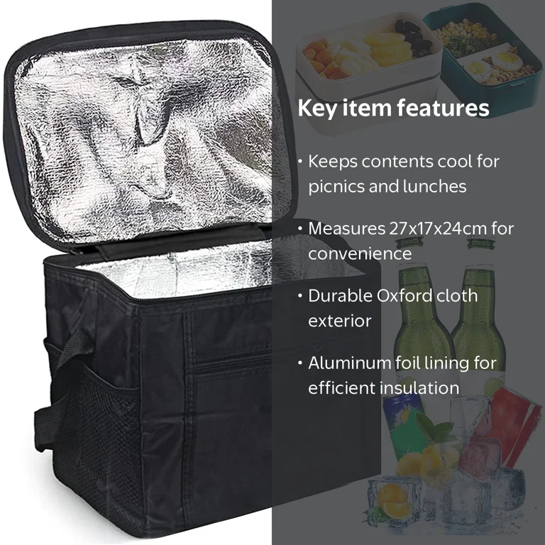 Foldable Cooler Bag, Picnic Bag Cooler Bag, Lunch Bag, Cooler Bag Ice Bag, Cooler Bag Mini Foldable, Mini Cooler Bags, Thermo Bag Foldable Small,