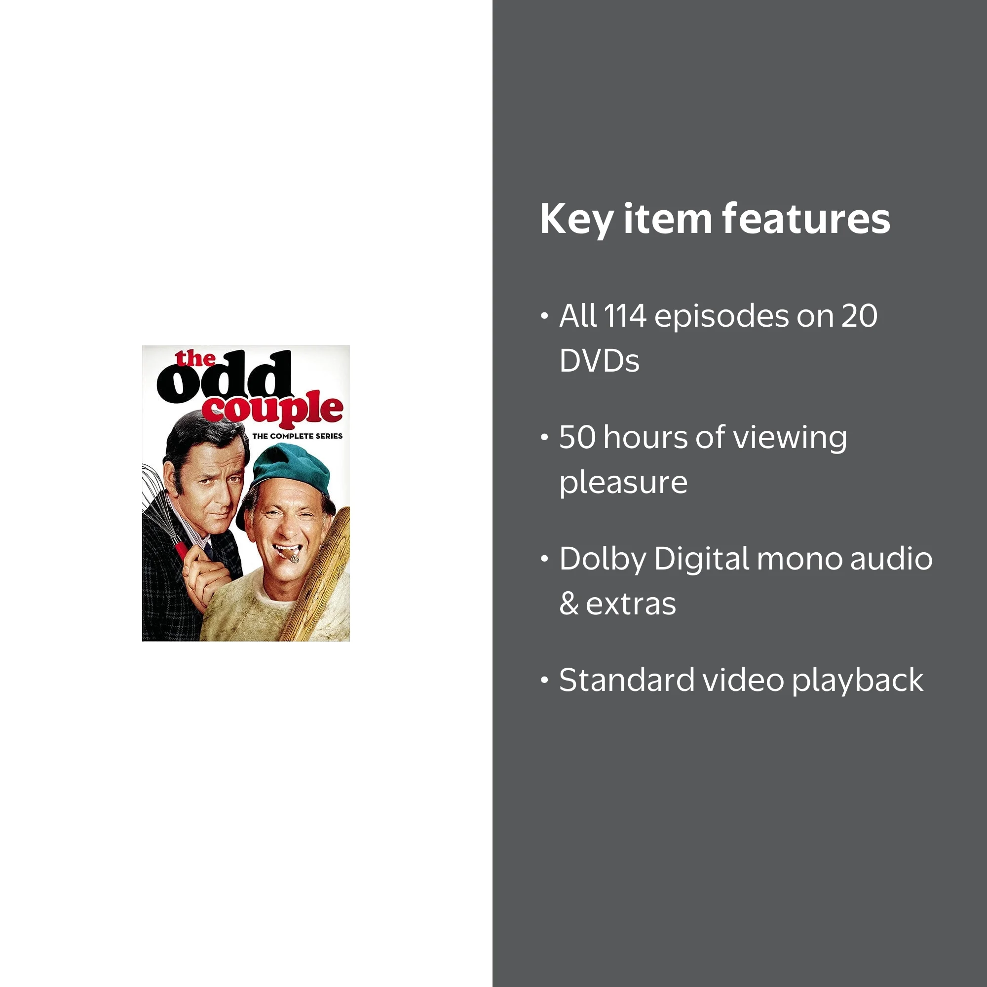 The Odd Couple: The Complete Series (DVD), Paramount, Comedy