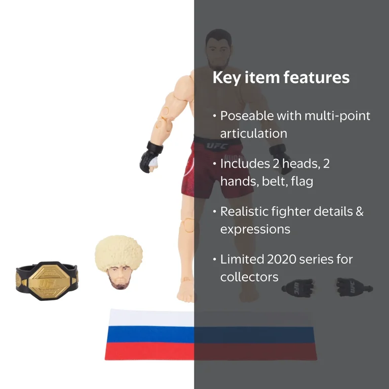 UFC Ultimate Series 2020 Limited Edition Khabib Nurmagomedov 6IN