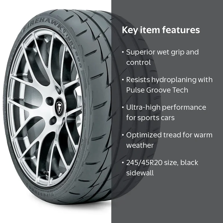 Firestone Firehawk Indy 500 245/45R20 Tire - Walmart.com