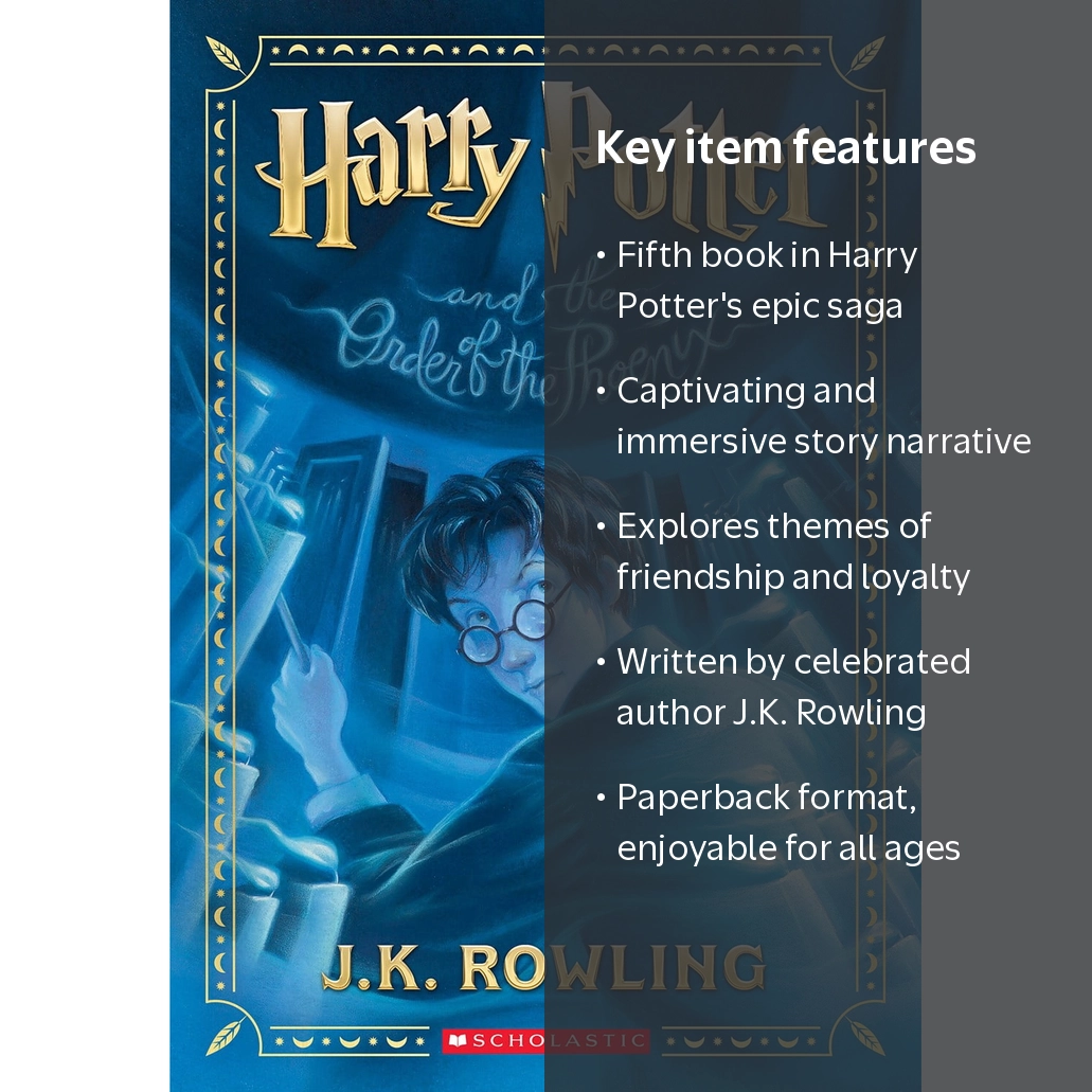 Harry Potter and the Order of the Phoenix (Stenciled Edges) (Harry