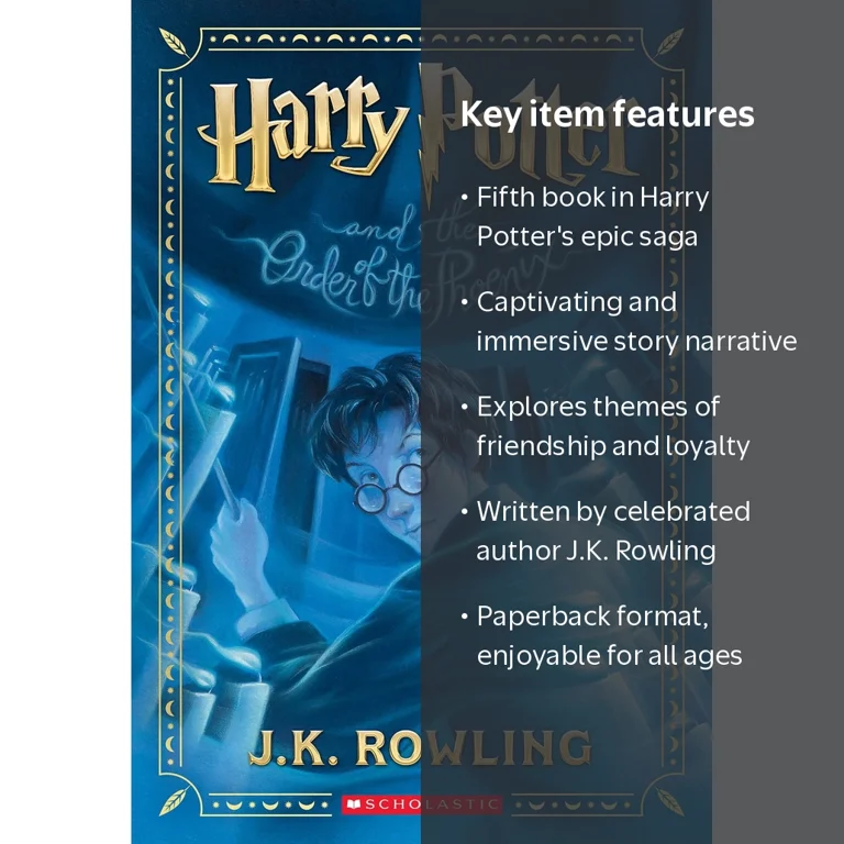 Harry Potter and the Order of the Phoenix (Stenciled Edges) (Harry