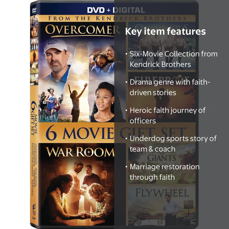 Kendrick Brothers 6-Movie Collection DVD + Digital Exclusive