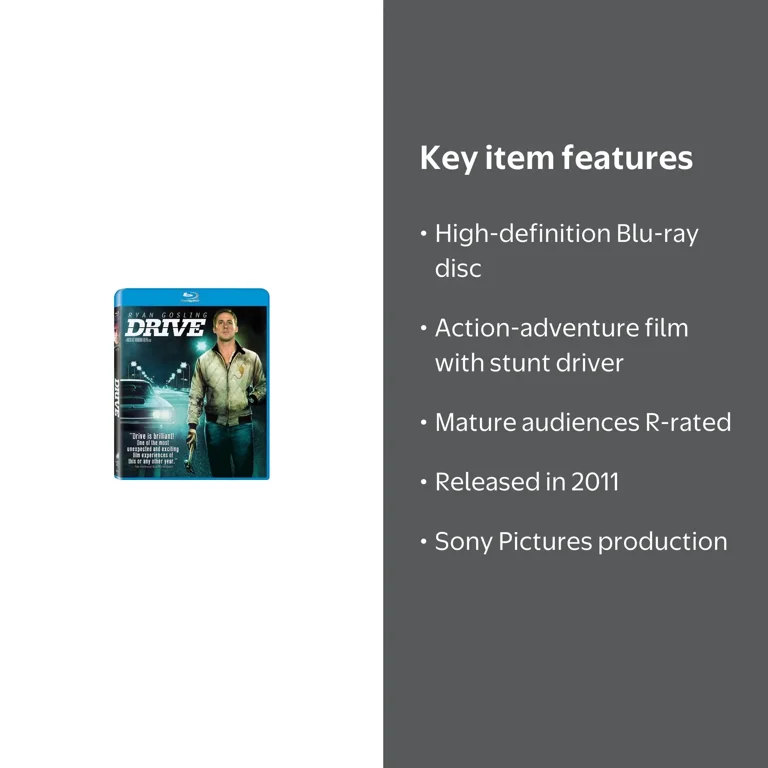 Sony Pictures Drive (Blu-ray) - Action & Adventure - Walmart.com