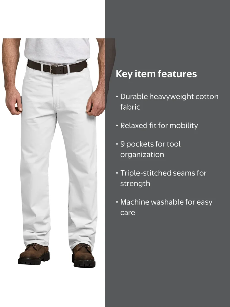 Dickies Durable Work Men's Professional Painter Pants - Walmart.com