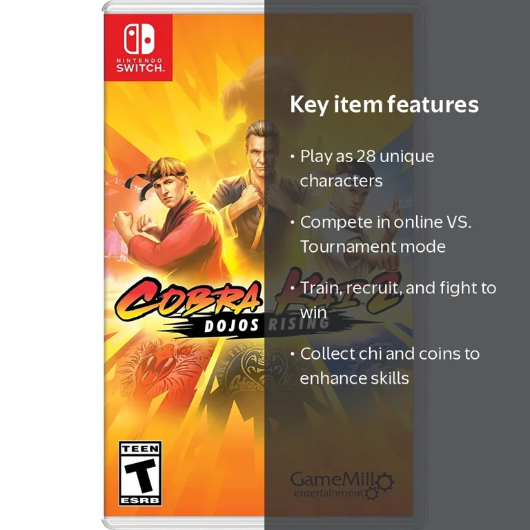 Cobra Kai 2: Dojos Rising Video Game for Nintendo Switch - Walmart.com