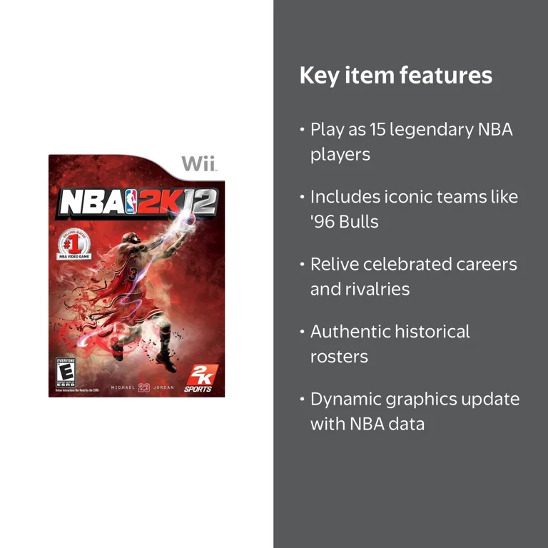 NBA 2K12 (Wii) - Walmart.com
