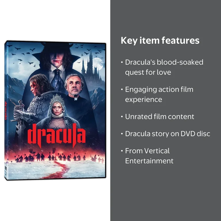 Dracula (DVD) Vertical Entertainment, Action - Walmart.com
