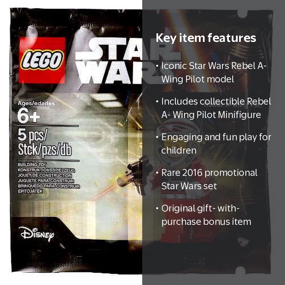 LEGO Star Wars Rebel A-Wing Pilot Spaceship Set 5004408 [Bagged