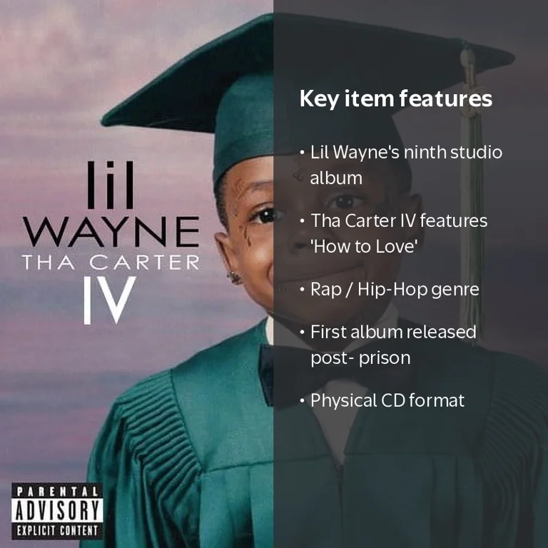 Cash Money, Lil Wayne - Tha Carter IV, CD, 9th Studio Album, Music