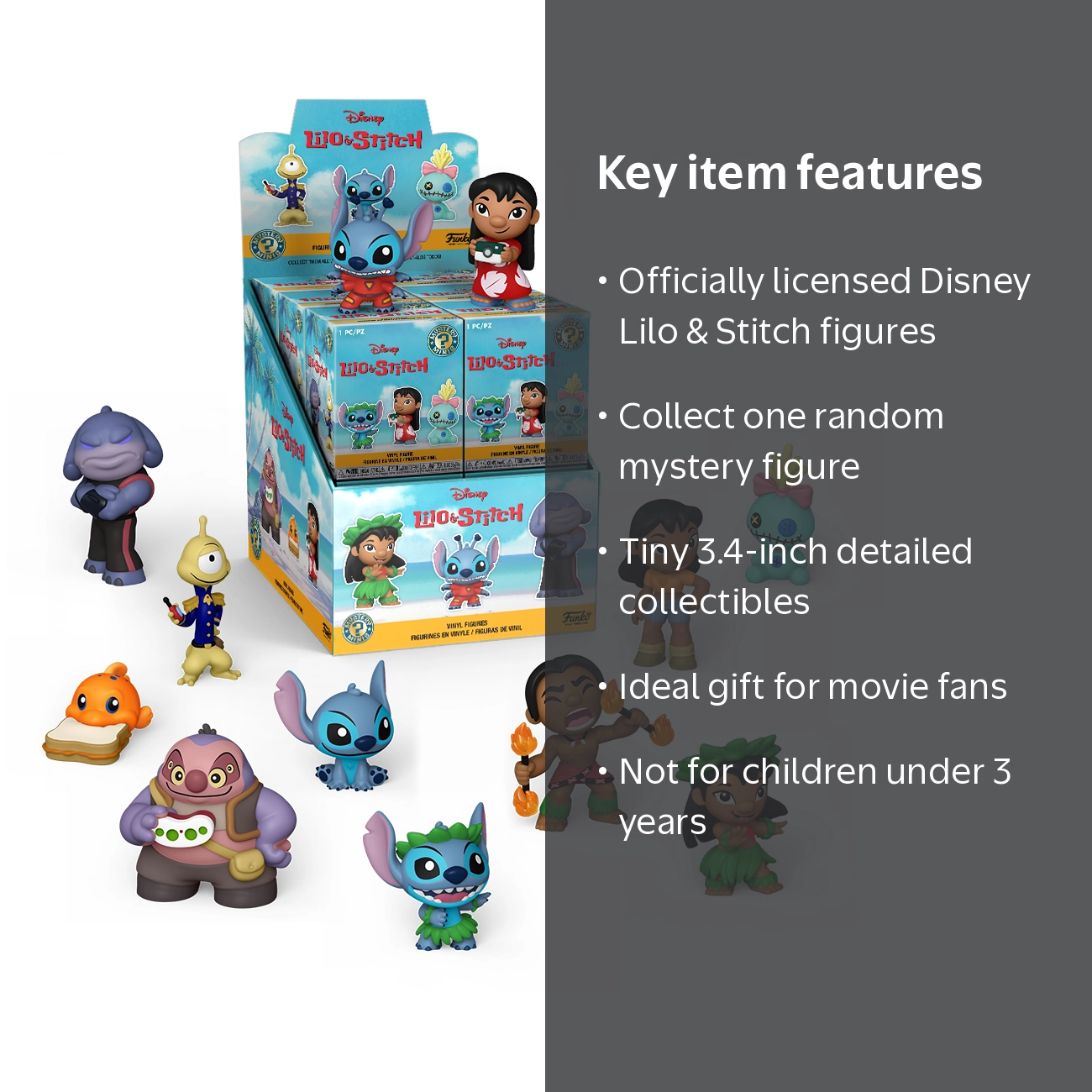 Funko Mystery Mini: Disney Lilo & Stitch - Collectable Toy Figure