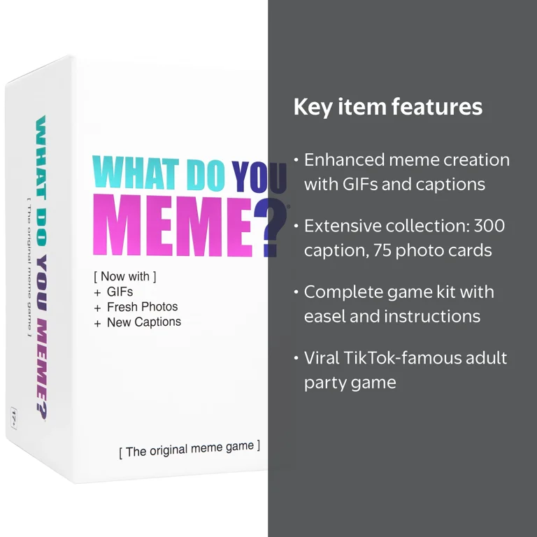 What Do You Meme? Sip Or Spill – Juego De Beber Para Adultos – 300 Cartas + Instrucciones – Perfecto Para Despedidas De Soltera Y Noches De Chicas