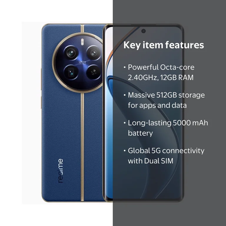 Realme 12 Pro+ DUAL SIM 512GB ROM + 12GB RAM (GSM Only | No CDMA