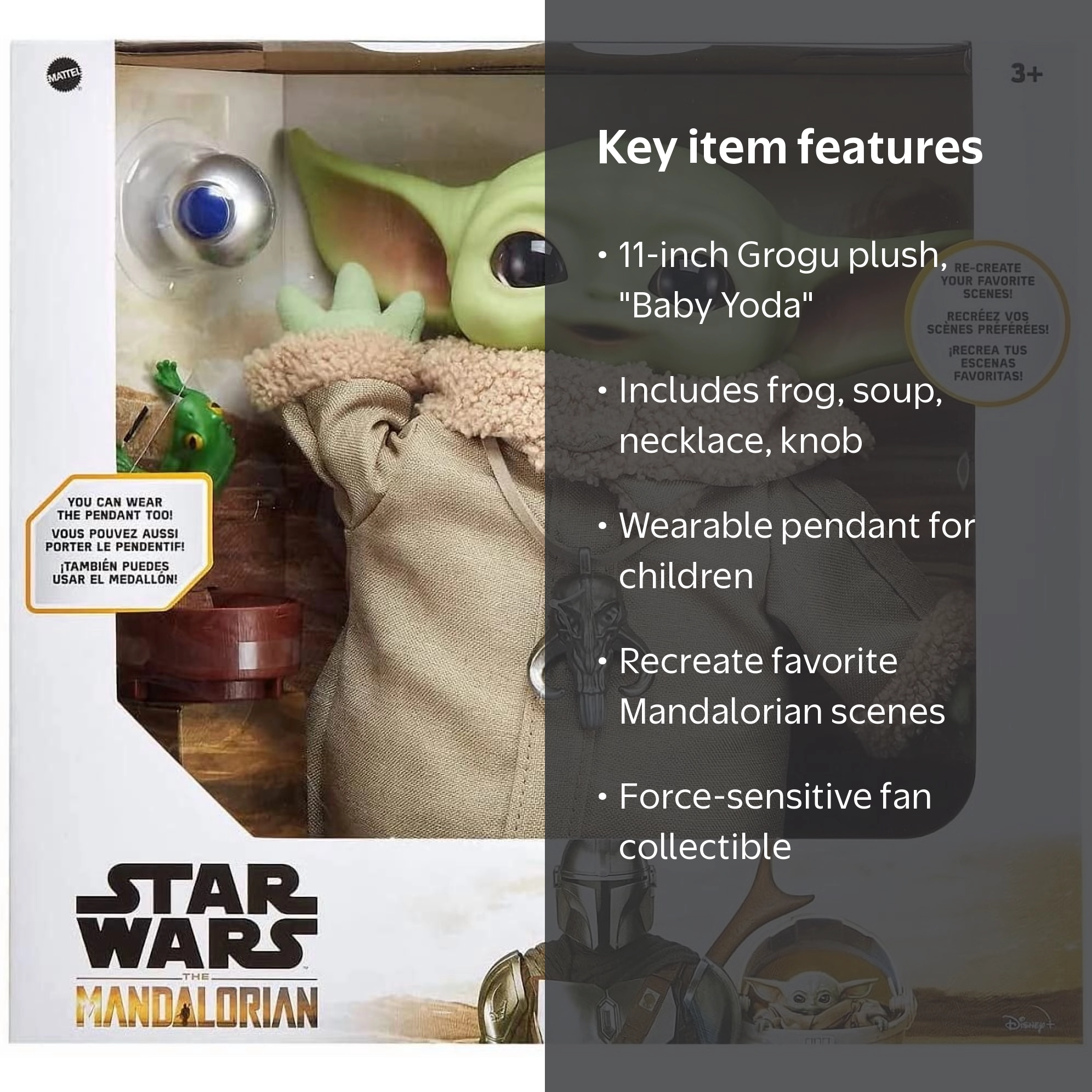 Star Wars, Grogu Plush Adventure Bundle, 11-inch, Green - Walmart.com