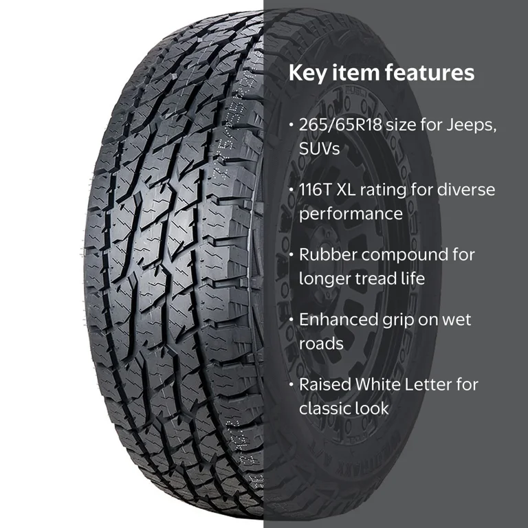 Landspider Wildtraxx A/T 265/65R18 116T XL AT All Season All