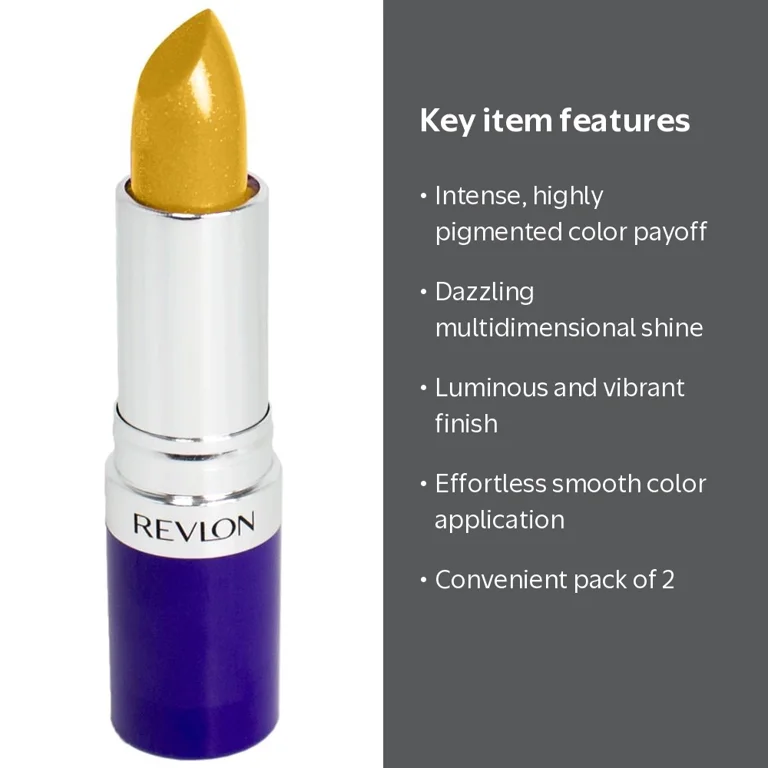 Revlon, Electric Shock Lipstick, Highly Pigmented, Vibrant Finish