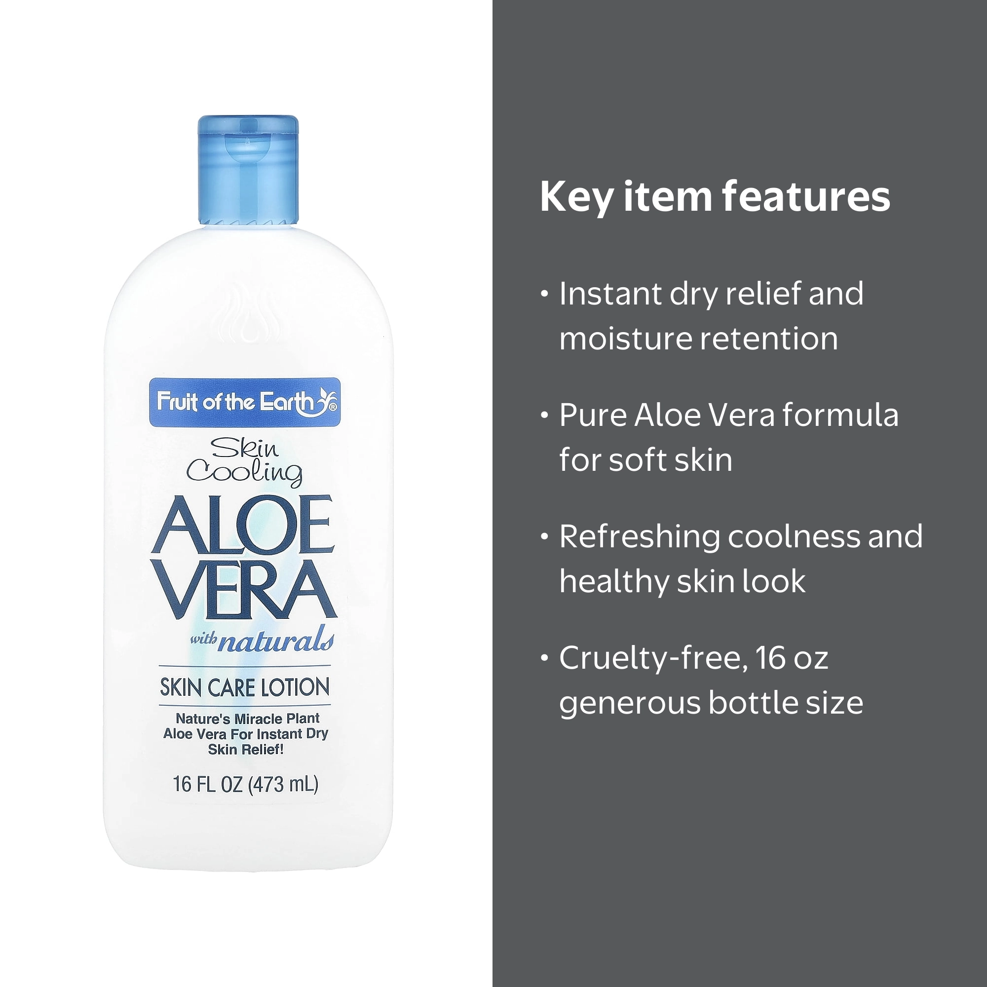 Fruit of the Earth Pure Aloe Vera Soothing Body Lotion
