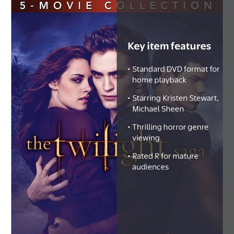 Lions Gate's Twilight Saga: Complete 5-Movie Collection (DVD
