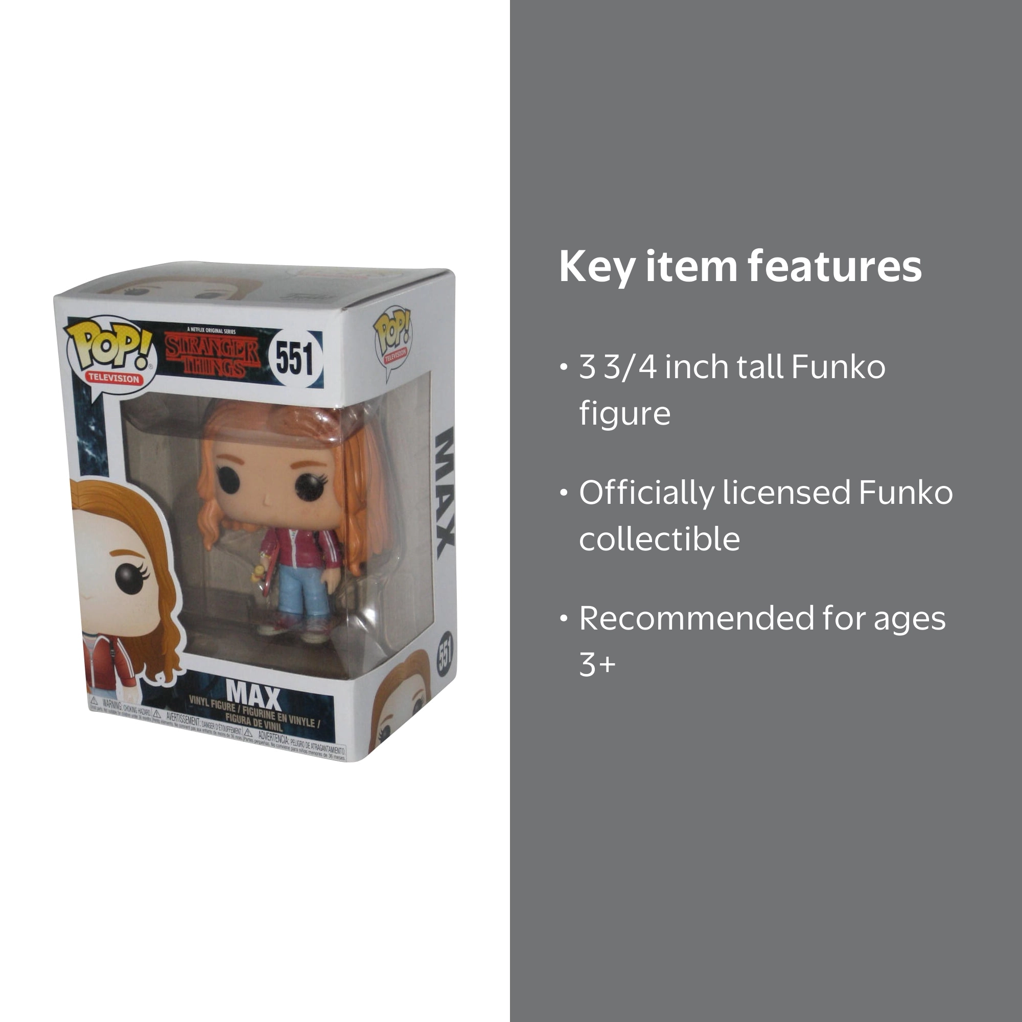 Stranger Things Max Funko POP Television Vinyl Figure 551