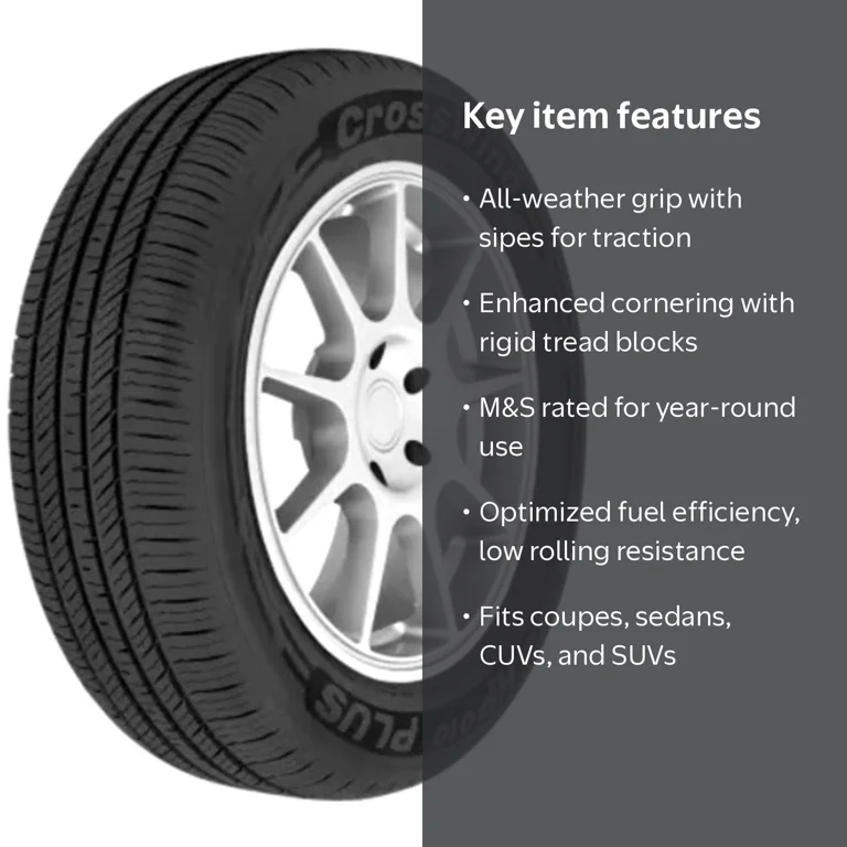Crosswind HP010 Plus All Season 225/55R19 99V Passenger Tire