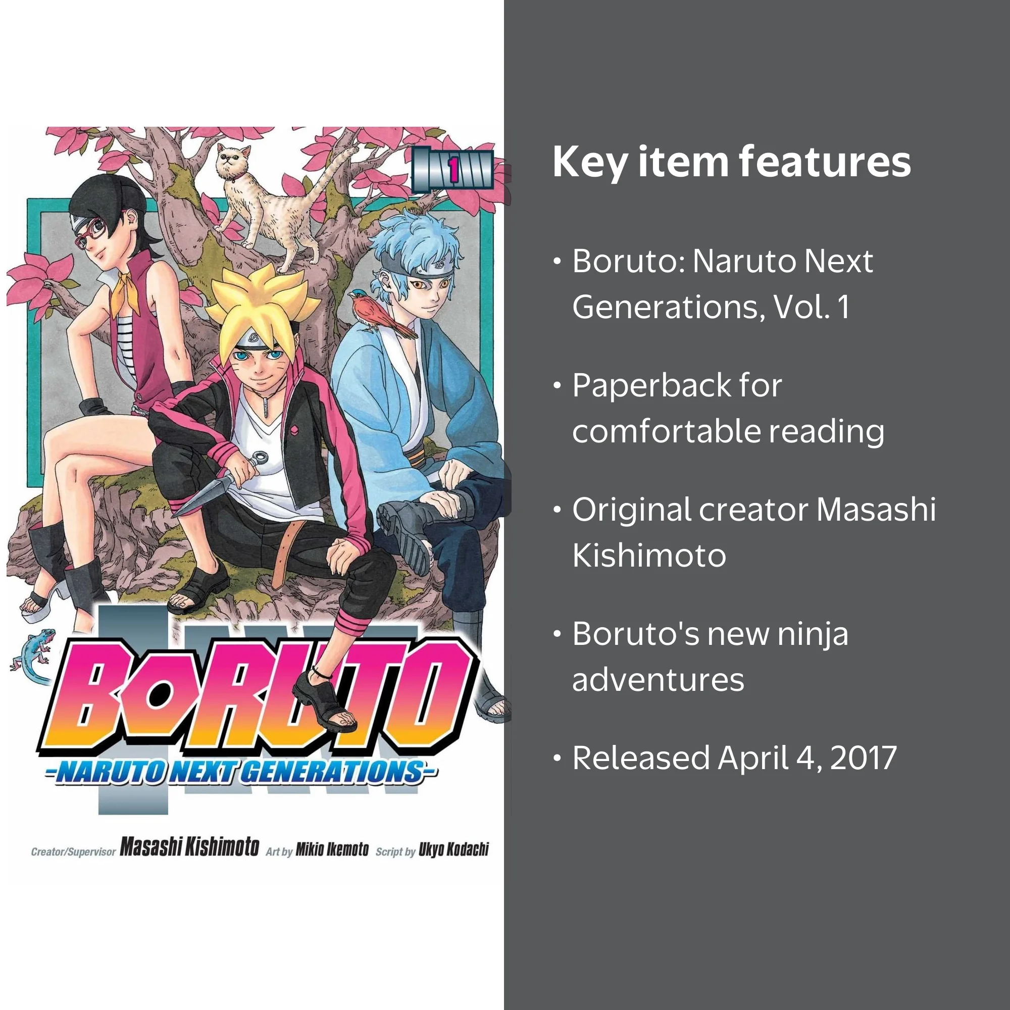Boruto: Naruto Next Generations, Vol. 1: Uzumaki Boruto
