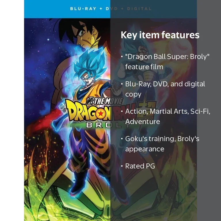 Dragon Ball Super: Broly - Action/Adventure/Animation (Universal