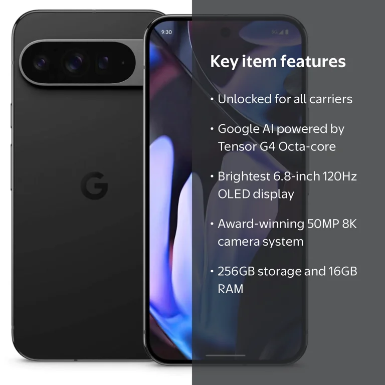 Pre-Owned Unlocked for All Carriers Google Pixel 9 Pro XL 5G Cell Pre-Owned Unlocked for All Carriers Google Pixel 9 Pro XL 5G Cell