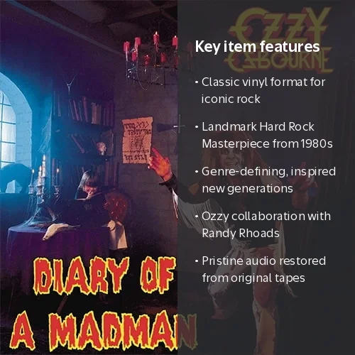 Ozzy Osbourne - Diary Of A Madman - Vinyl - Walmart.com