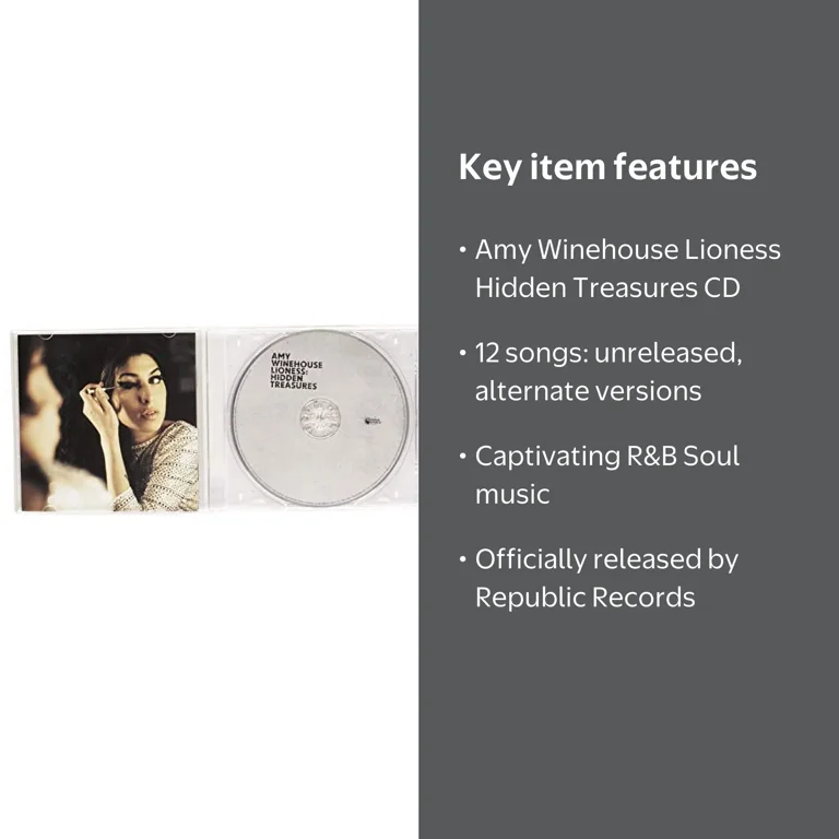 Amy Winehouse - Lioness: Hidden Treasures - CD, 12-track